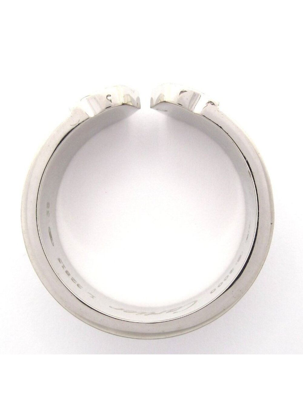 Cartier Ring 58 2C 18k White Gold Christmas Limited - Picture 5 of 11